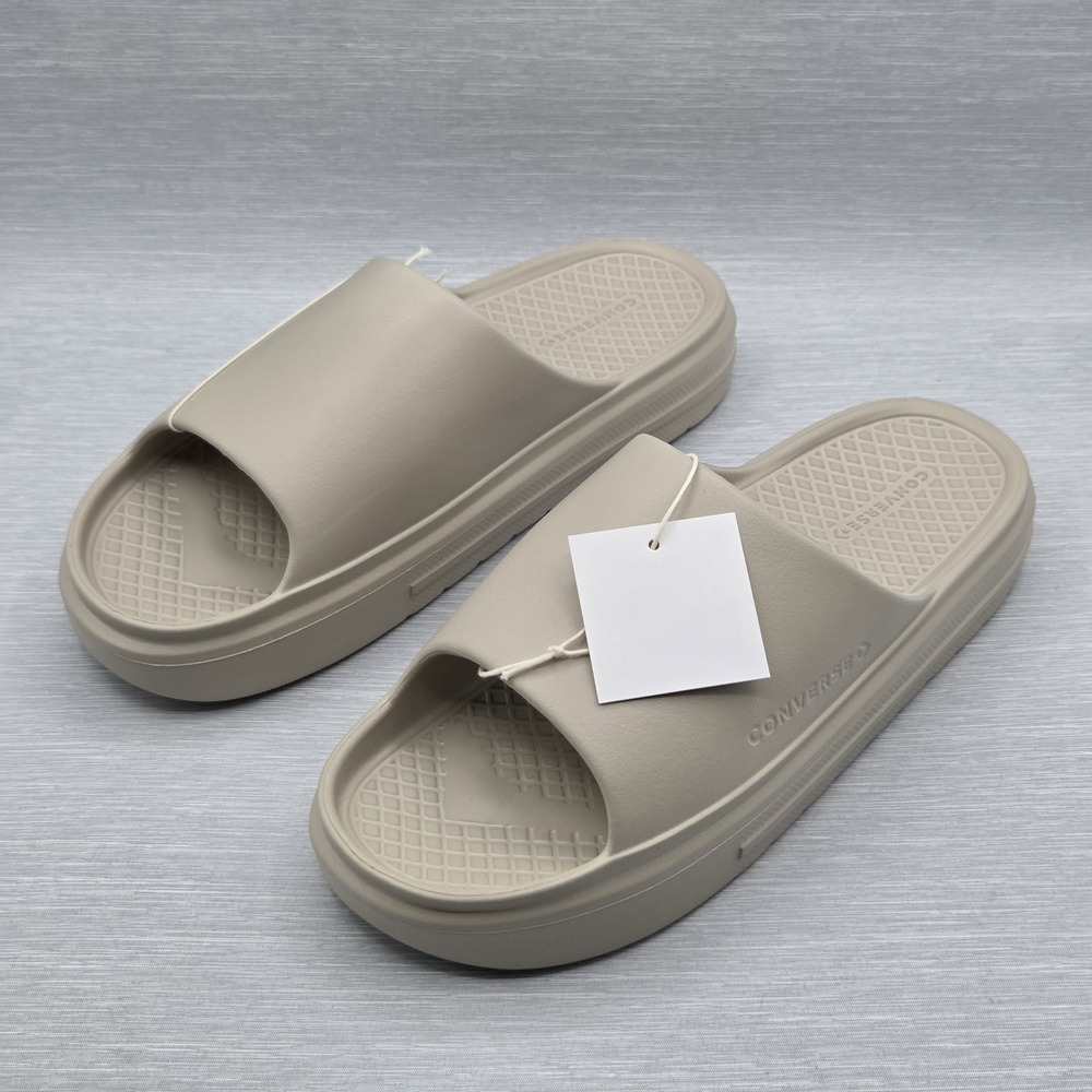 Converse Men's 9 Slides Brown Sandals Comfort Beach Sport Women's 10 A12175C